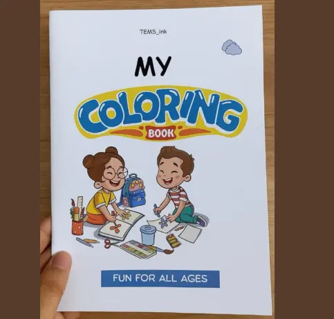 Publish colouring book